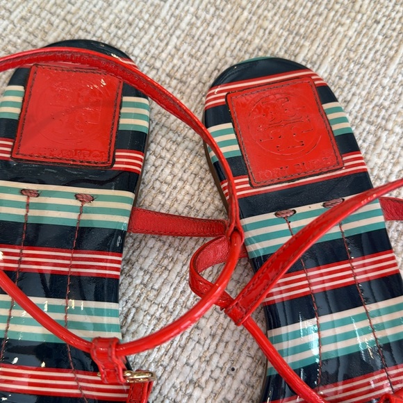 Tory Burch t-strap sandal size 7.5 - Picture 2 of 3